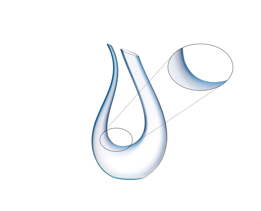 riedel amadeo dekanter - blau