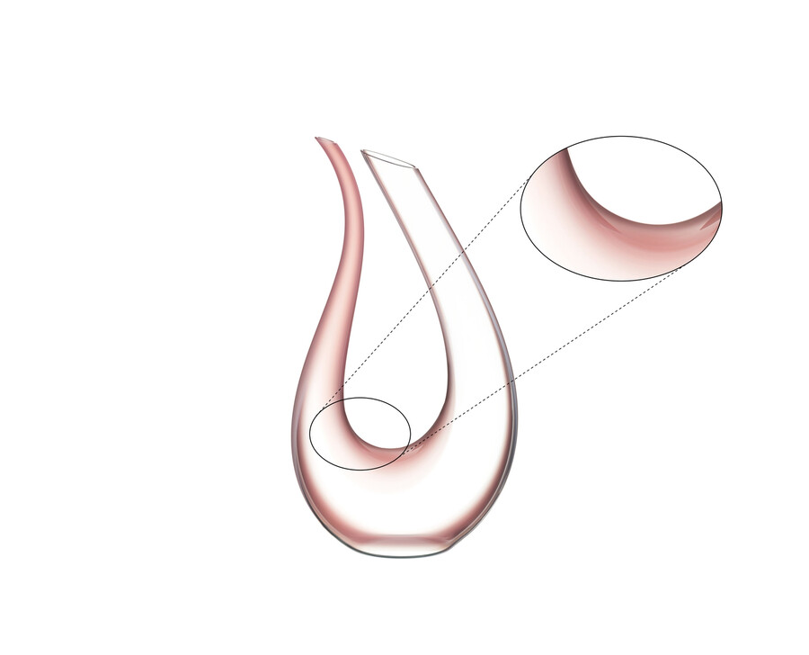 riedel amadeo dekanter - rosa