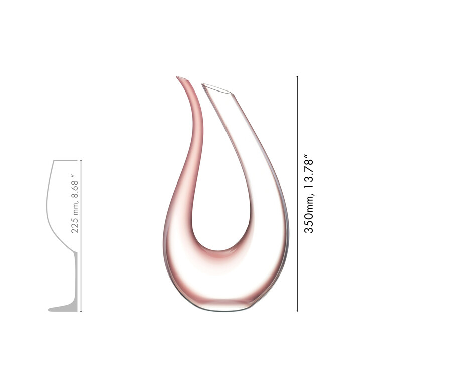 riedel amadeo dekanter - rosa