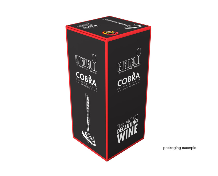 riedel cobra magnum dekanter - gelbschwarz