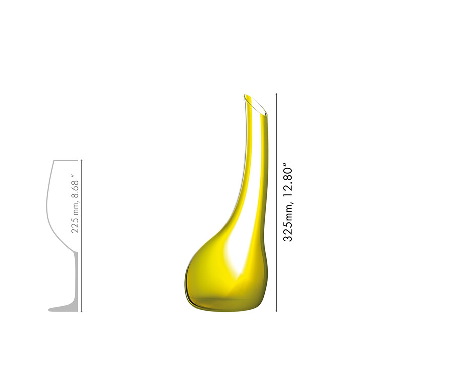 riedel dekanter cornetto confetti - gelb