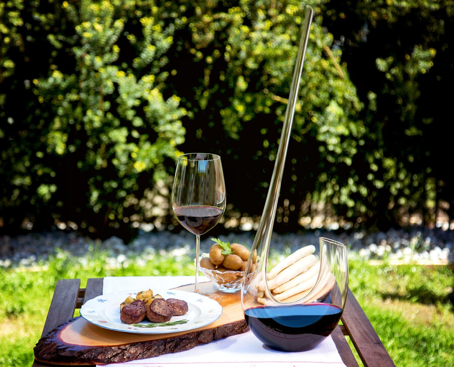 riedel schwanenkaraffe