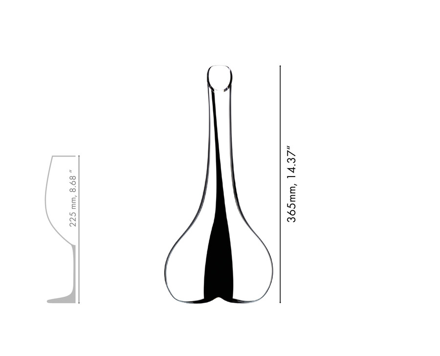 riedel black tie smile dekanter