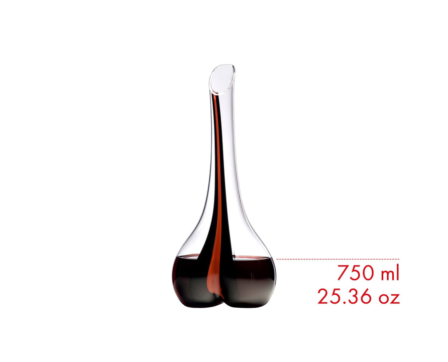 riedel black tie smile dekanter - rot