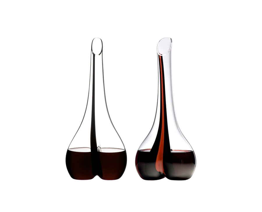 riedel black tie smile dekanter - rot