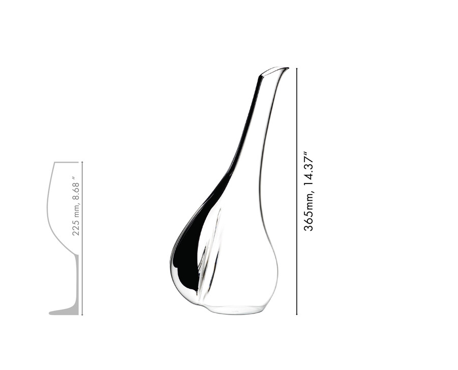 riedel black tie touch dekanter