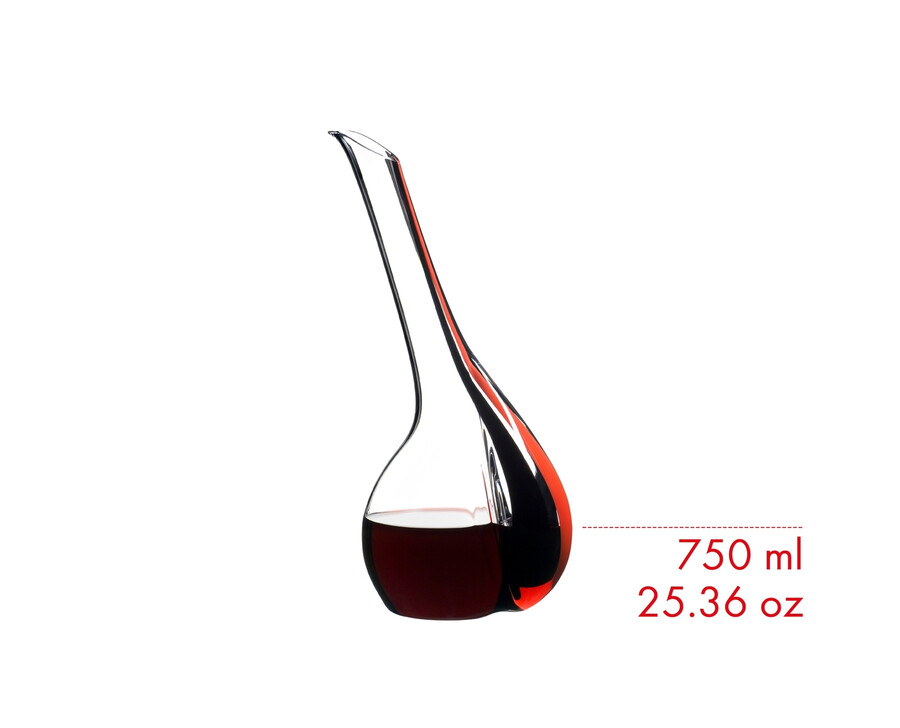 riedel black tie touch dekanter - rot