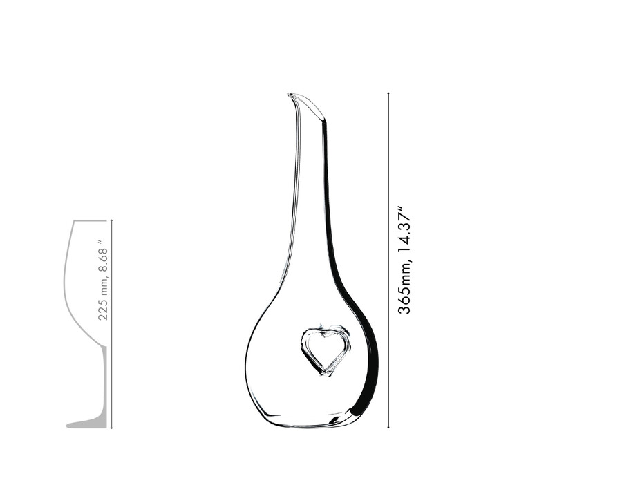 riedel black tie bliss dekanter