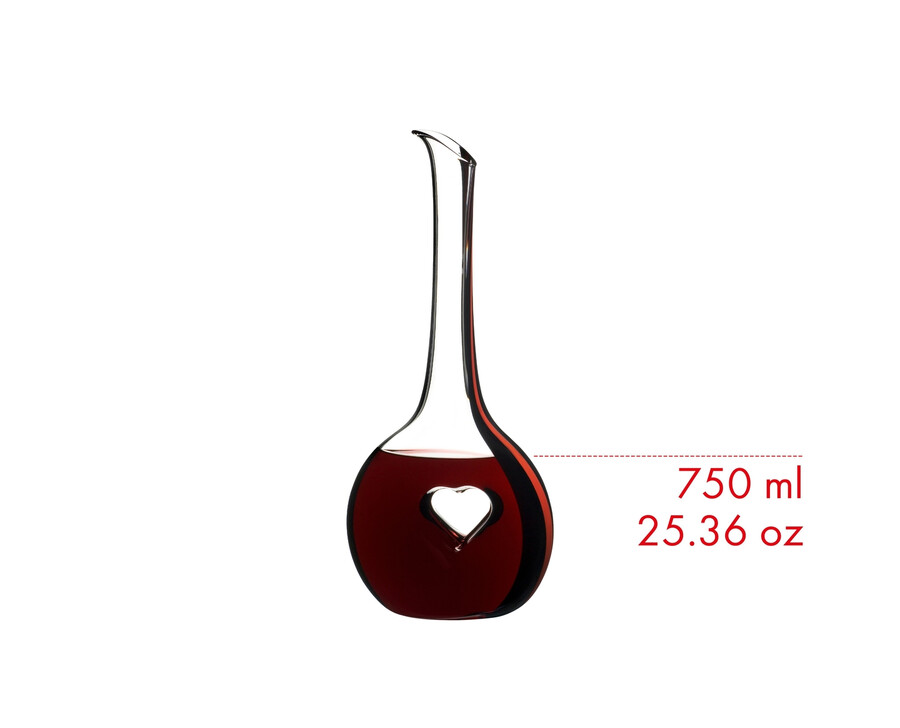 riedel black tie bliss dekanter - rot