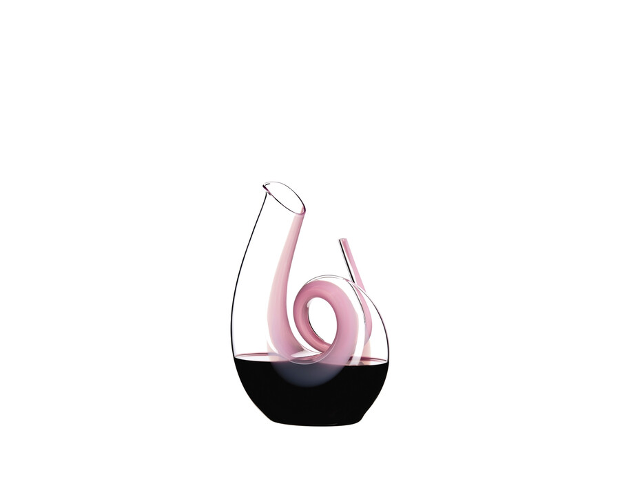 riedel curly decanter - rosa
