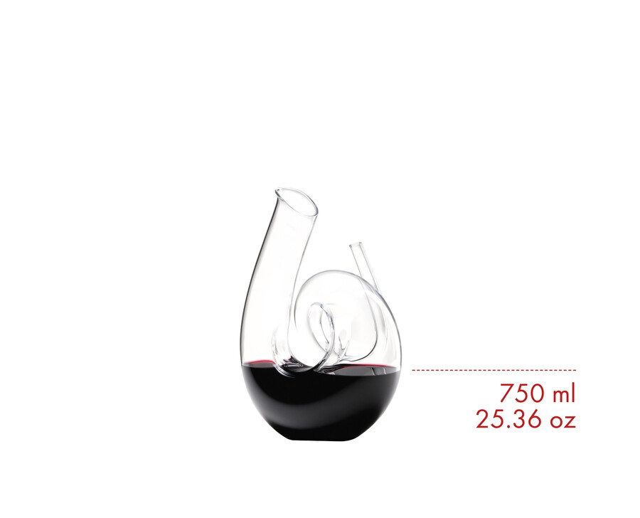 riedel curly decanter