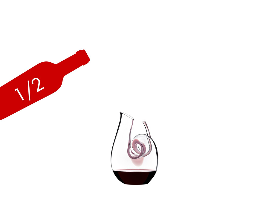 riedel curly mini-karaffe - rosa