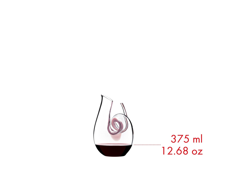 riedel curly mini-karaffe - rosa