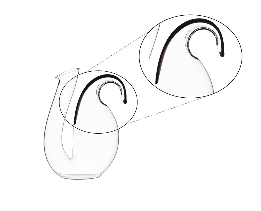 riedel ayam dekanter - schwarz