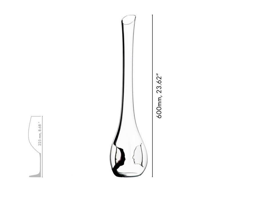 riedel black tie face to face dekanter