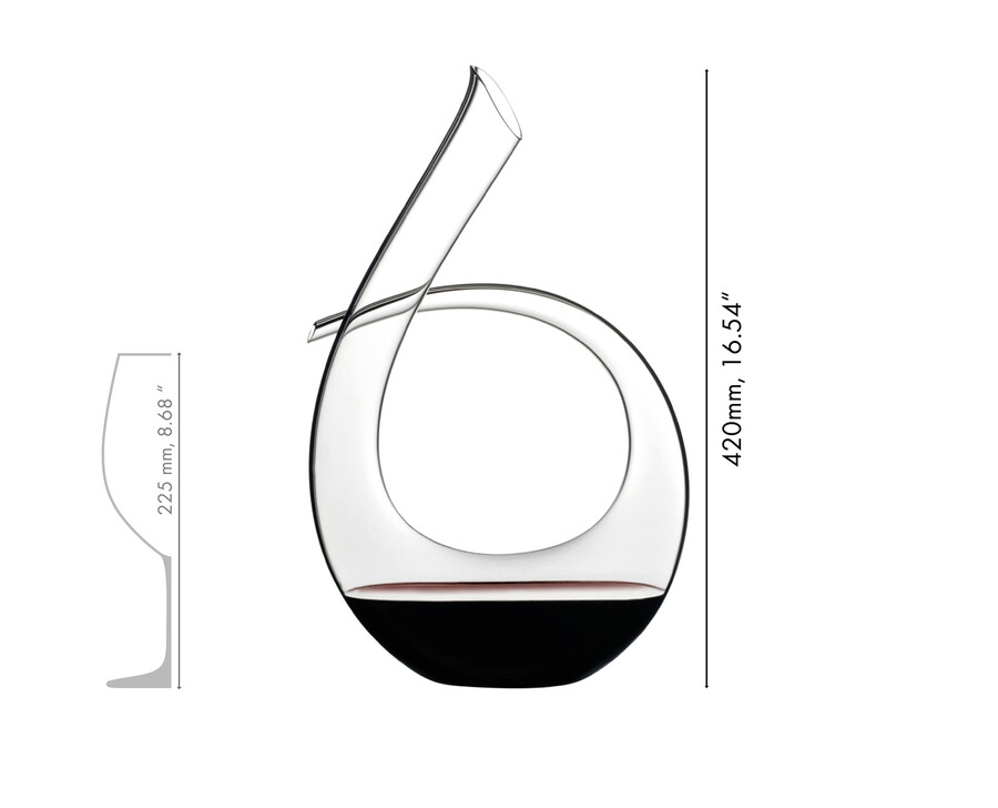 riedel black tie dekanter