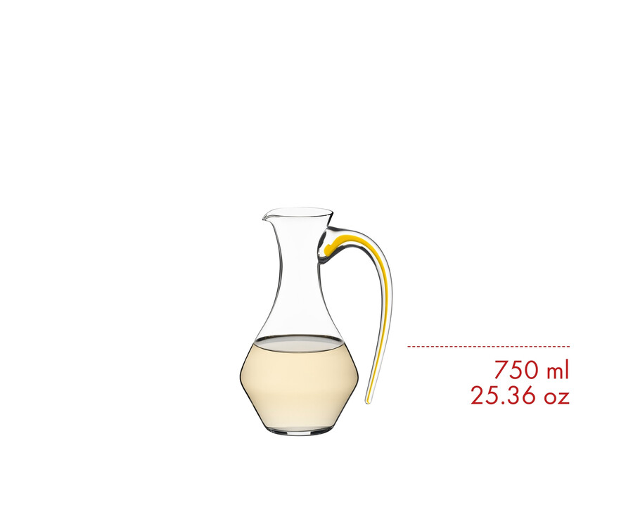 riedel fatto a mano cabernet dekanter – gelb