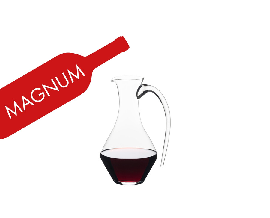 riedel fatto a mano cabernet magnum dekanter