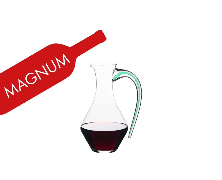 riedel fatto a mano cabernet magnum dekanter – minze