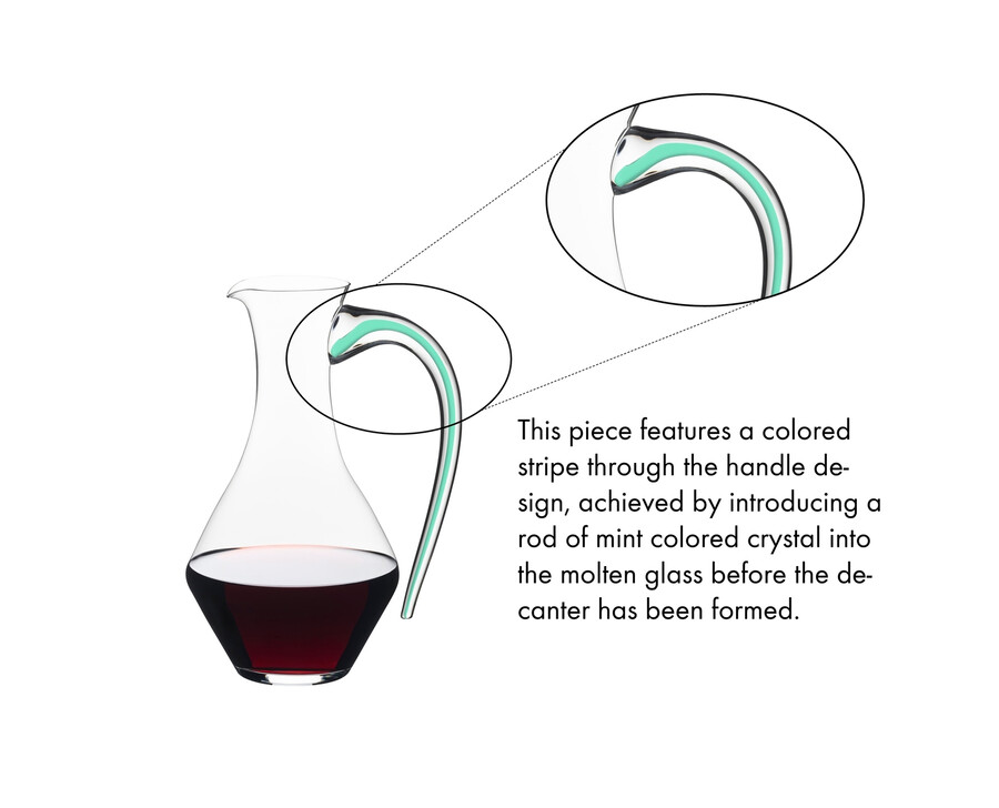 riedel fatto a mano cabernet magnum dekanter – minze