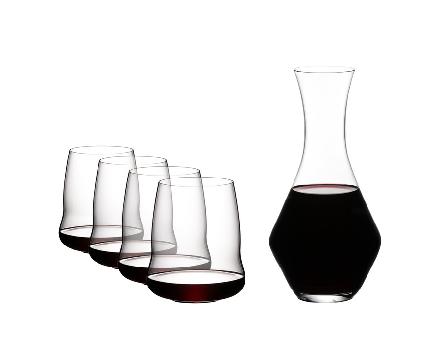 sl riedel stiellose flügel cabernetmerlot dekanter