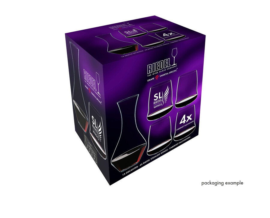 sl riedel stiellose flügel cabernetmerlot dekanter