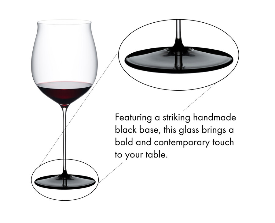 riedel fatto a mano black tie burgunder grand cru