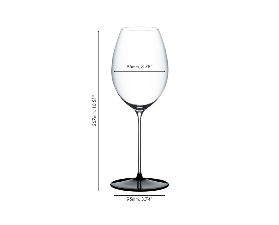 riedel fatto a mano black tie hermitage