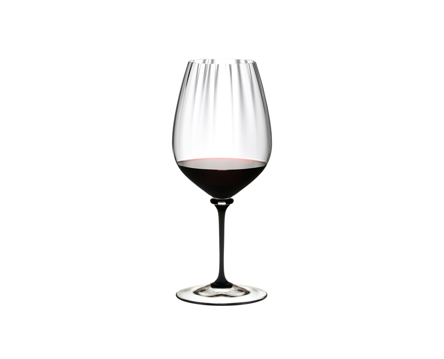 riedel fatto a mano performance cabernetsauvignon – schwarzer stiel