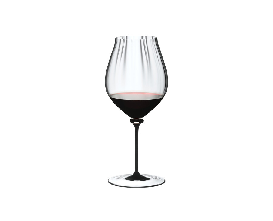 riedel fatto a mano performance pinot noir – schwarzer stiel
