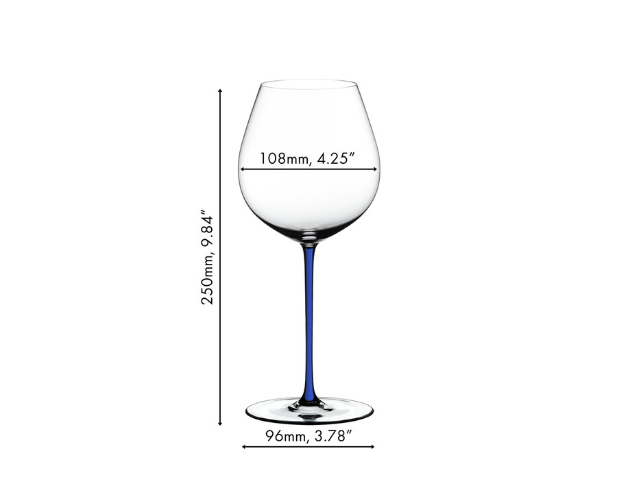 riedel fatto a mano pinot noir - dunkelblau