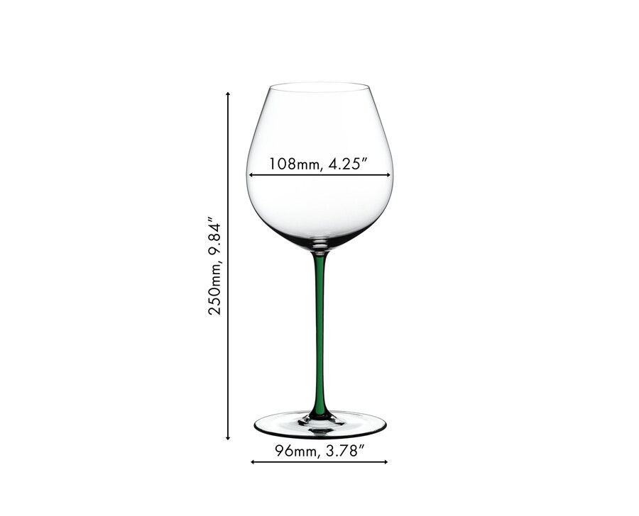 riedel fatto a mano pinot noir - grün