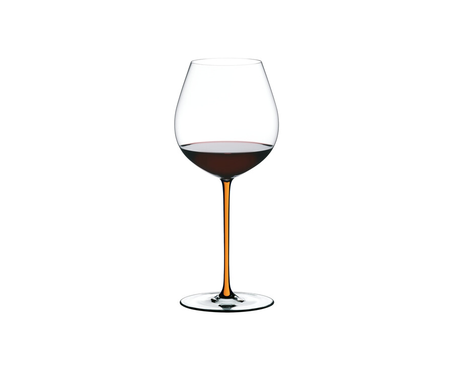 riedel fatto a mano pinot noir - orange