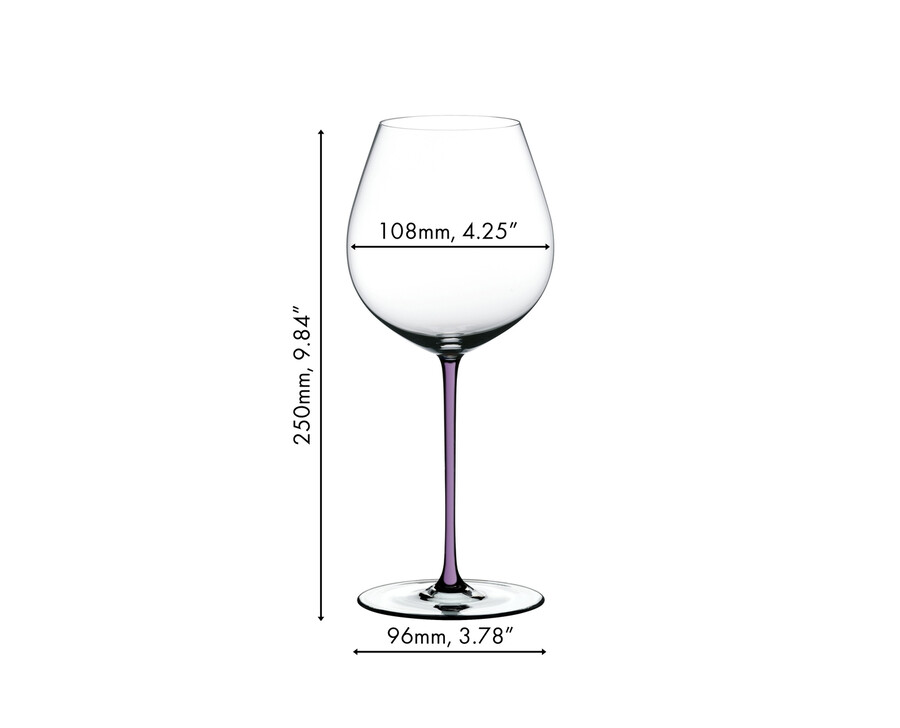 riedel fatto a mano pinot noir - opalviolett