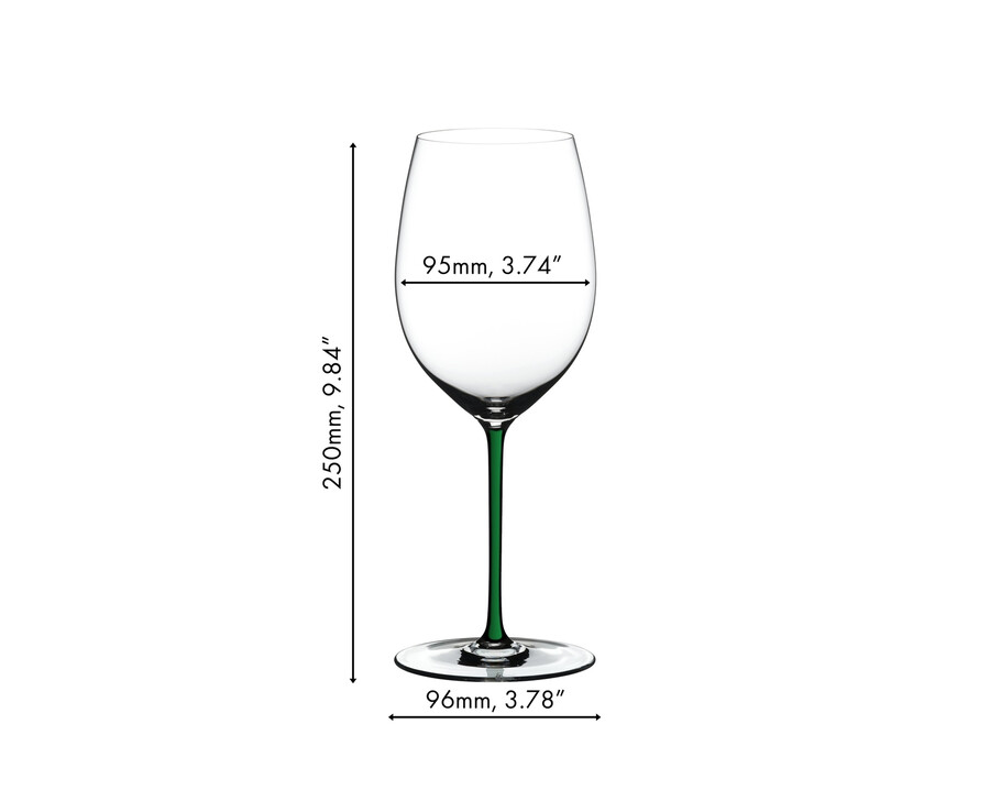 riedel fatto a mano cabernetmerlot - grün