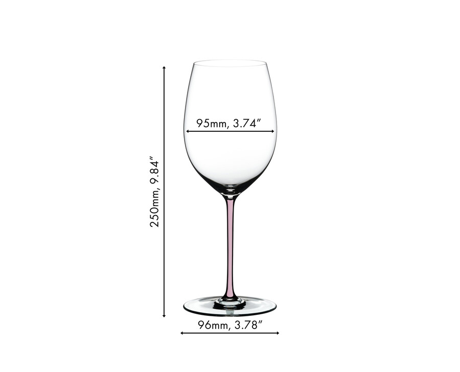 riedel fatto a mano cabernetmerlot - rosa
