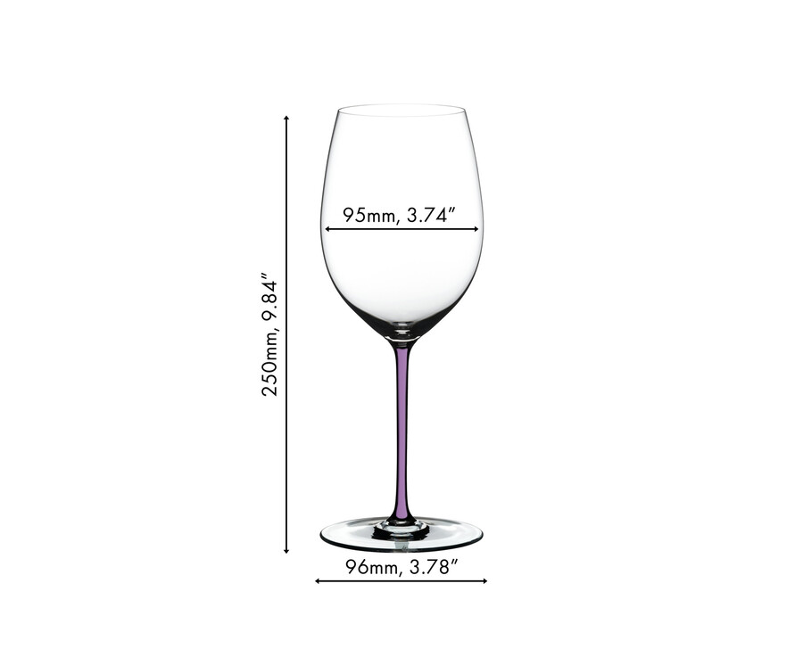 riedel fatto a mano cabernet merlot - opalviolett