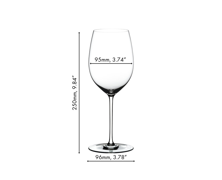 riedel fatto a mano cabernet merlot - weiß