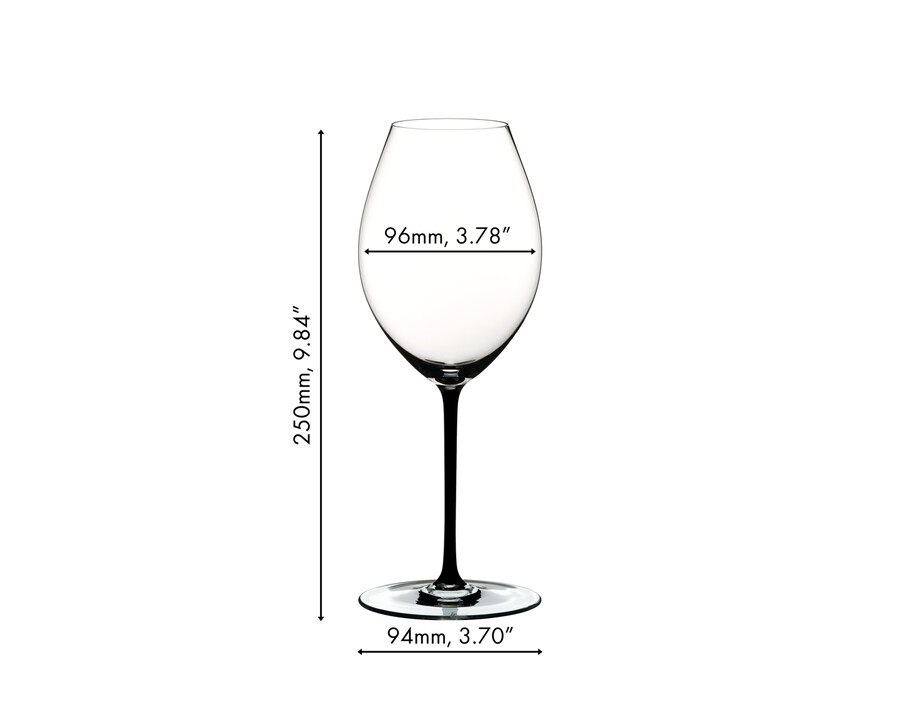 riedel fatto a mano syrah - schwarz