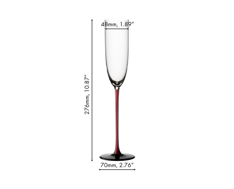 riedel champagnerflöte der sammleredition der black series