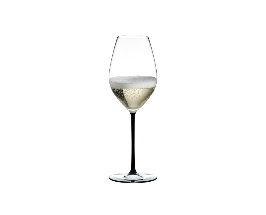 riedel fatto a mano champagner weinglas – schwarz