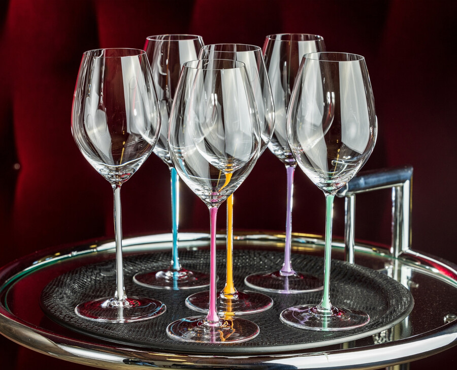 riedel fatto a mano champagner weinglas – minze