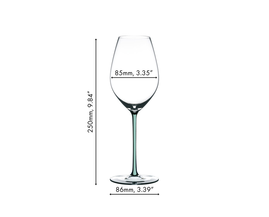 riedel fatto a mano champagner weinglas – minze