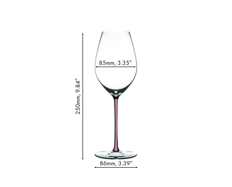 riedel fatto a mano champagner weinglas – lila