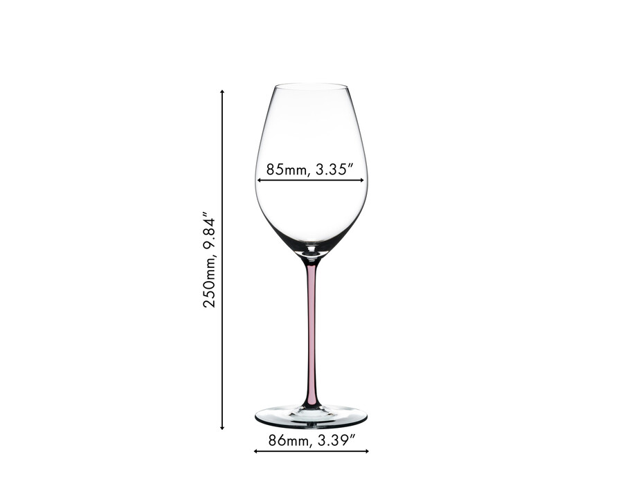 riedel fatto a mano champagner weinglas – rosa