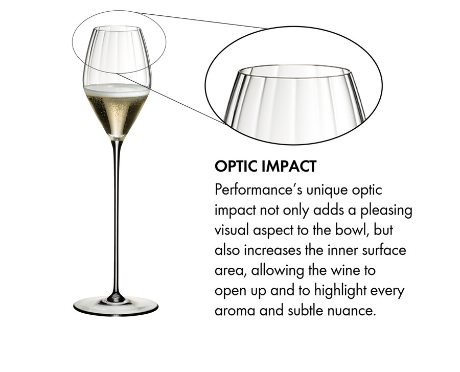 riedel hochleistungs-champagnerglas