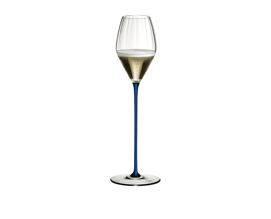 riedel hochleistungs-champagnerglas - dunkelblau