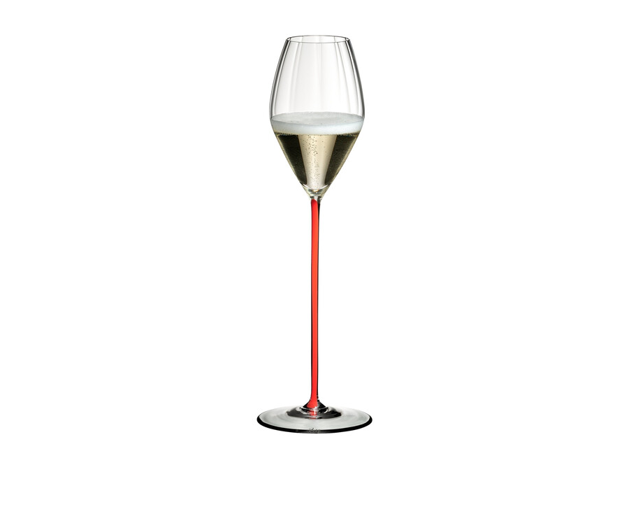 riedel hochleistungs-champagnerglas - rot