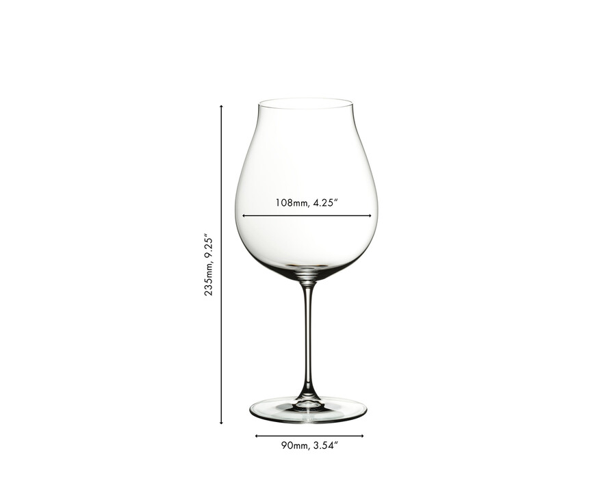 riedel veritas new world pinot noir nebbiolo rosé champagnerglas