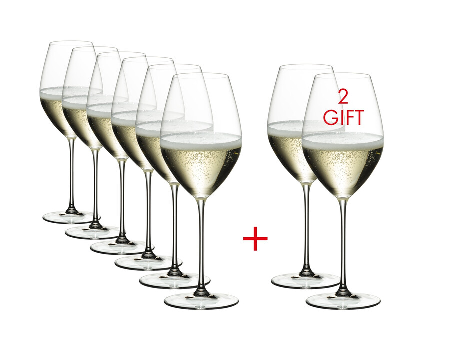 riedel veritas champagner-weinglas